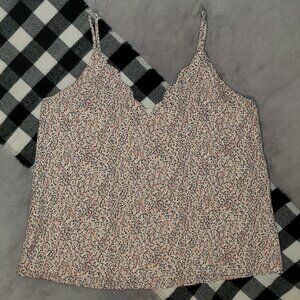 L | Socialite | Confetti V-Neck Cami Top
